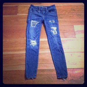 American Eagle Denim Jeans Size 00 Short